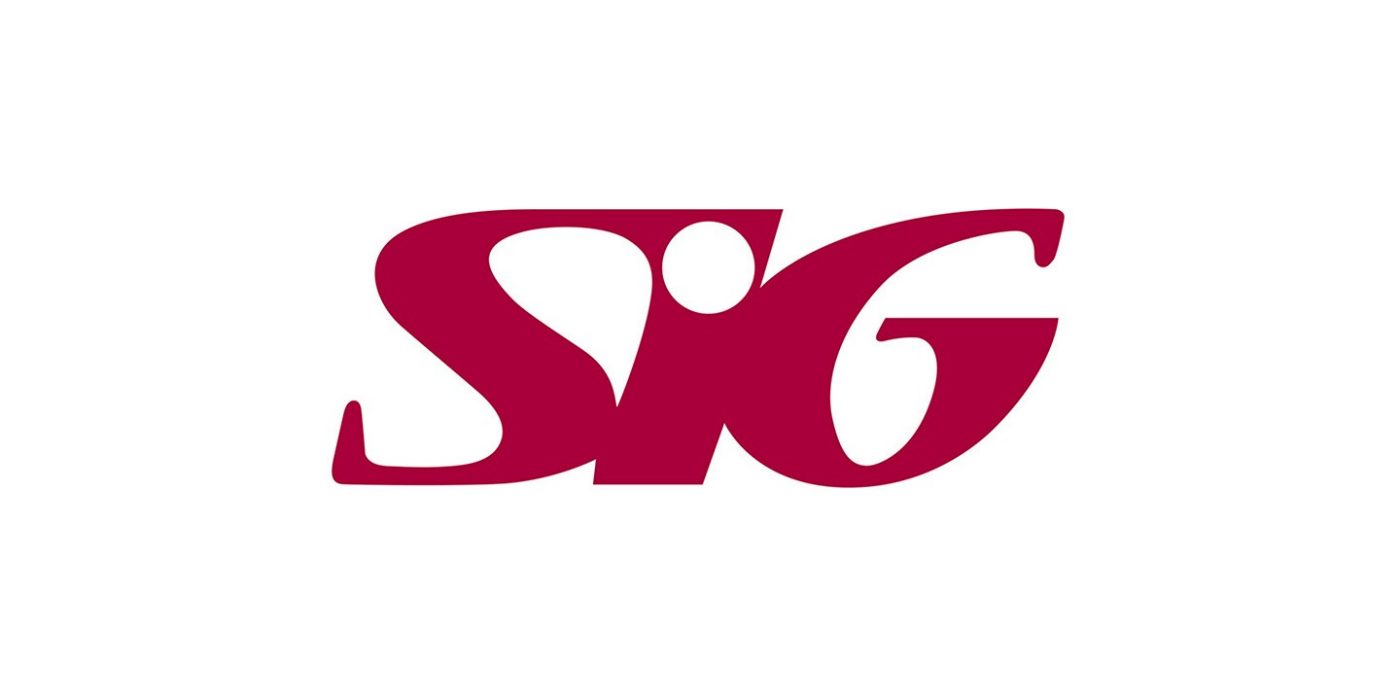 This is a company logo for SIG Roofing.