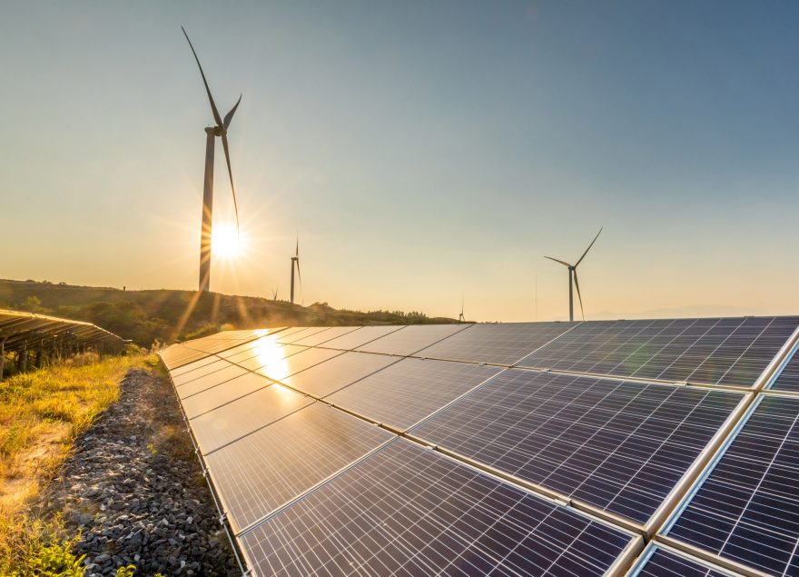 Windwill and Solar Farm