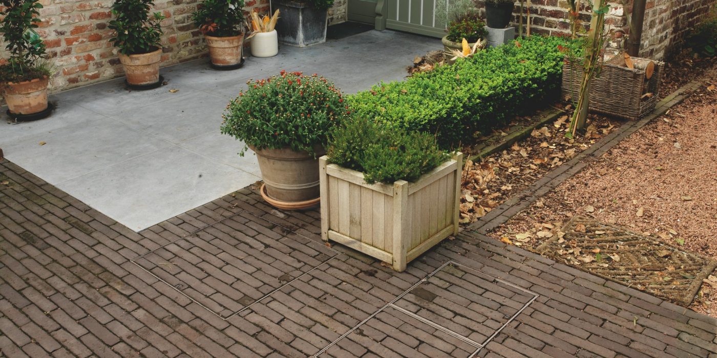 Reference photo private landscaping in Aalter